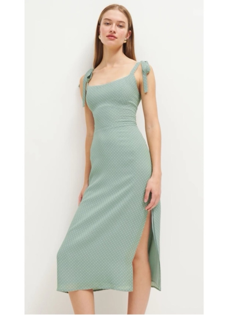 Reformation Besse Dress in Verine